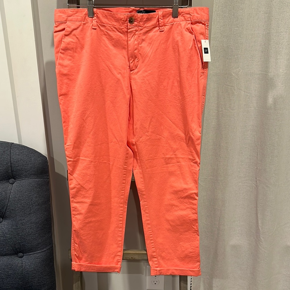 GAP Coral Cropped Ankle Pants